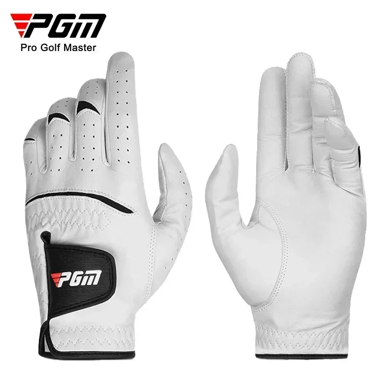 Golf Equipment For Sale - PGM Men Golf Gloves Kid White