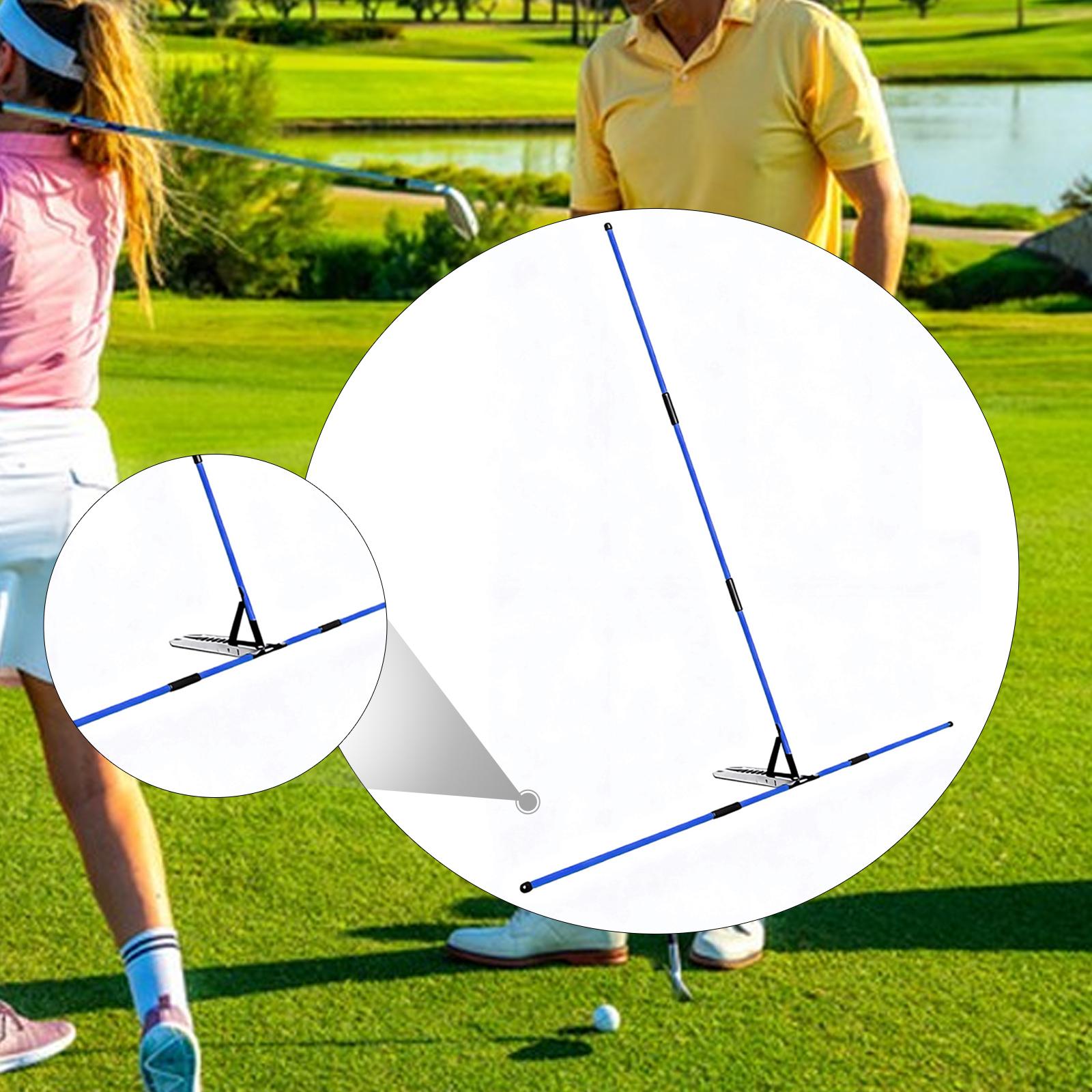Alignment Stick Set - Golf Alignment Stick Holder, Golf Training