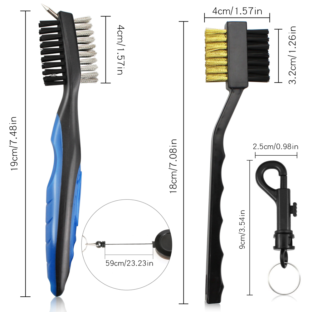 2Pcs/Set Golf Club Brush Golf  - огляд і ціна Golf Equipment For Sale