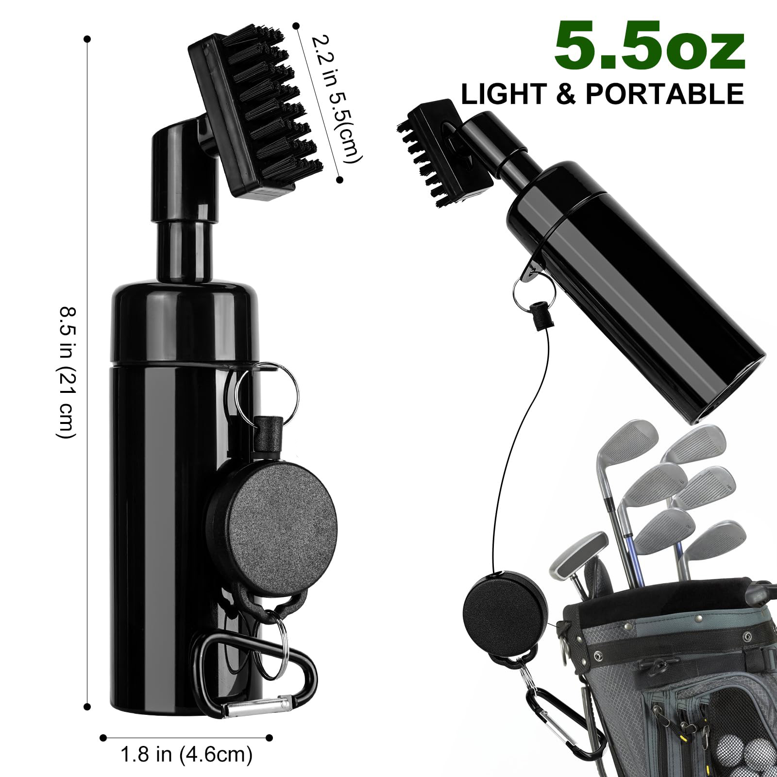 Golf Club Head Cleaning Brush, - огляд і ціна Golf Equipment For Sale